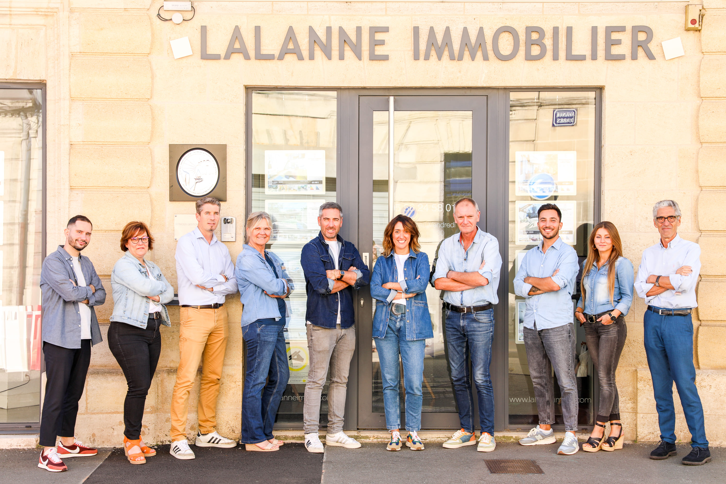 L'équipe Lalanne Immobilier Bordeaux